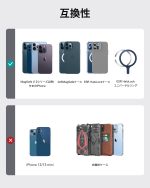 Magsafe Wallet & Stand by ESR made from Vegan Leather by ESR - Green Suede - Image 7