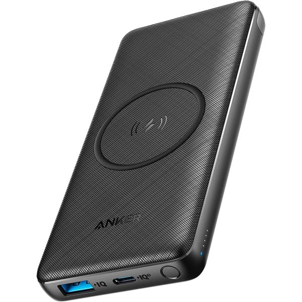sense 10k wireless powerbank anker 10000mah Anker PowerCore III Sense 10K Wireless 10000 mAh PD Powerbank with 10W Wireless / 20W Wired Fast Charging Output - A1617H11 - Image 1