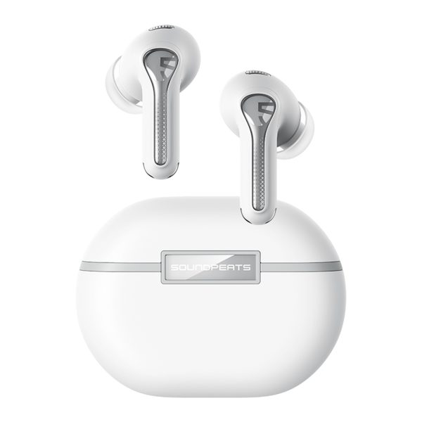 SoundPEATS Capsule3 Pro Hi-Res Headphones with LDAC, Hybrid Active Noise Cancellation Earphones with 6 Mics for Calls Wireless Earbuds - White - GC - Image 8