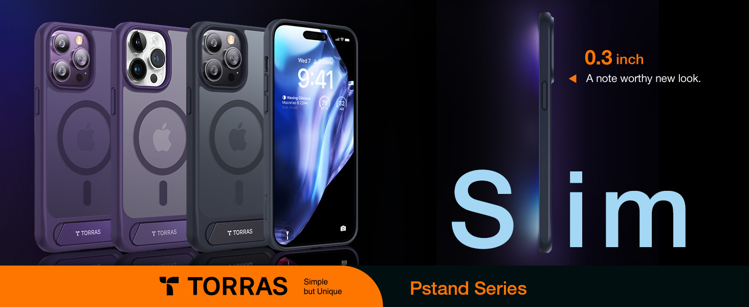 torras upro pstand case black 14 pro 14 pro