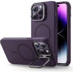 Apple iPhone 14 Pro Max Cloud Kickstand Case with Halolock, Magsafe enabled Case - Deep Purple