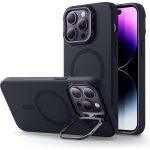Apple iPhone 14 Pro Max Cloud Kickstand Case with Halolock, Magsafe enabled Case - Black