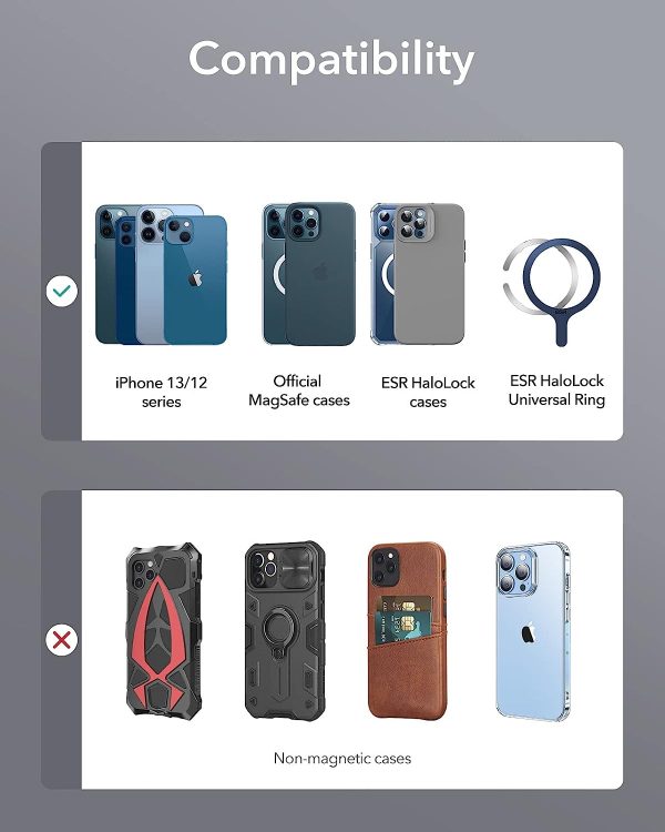 ESR mini Kickstand Wireless Powerbank 5000 mAh Magsafe Enabled for iPhone 14, iPhone 13, iPhone 12 - White - Image 6