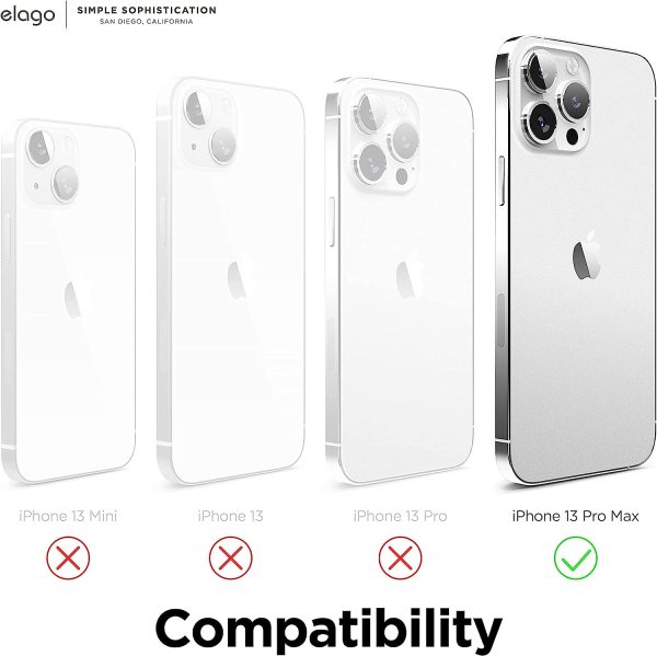 717j1R87VcL._AC_SL1500_ iPhone 13 Pro Max Glide Armor Case by elago Glide Armor Case Drop Protection, Shockproof Protective TPU Cover, Upgraded Shockproof, Mix and Match Parts, Enhanced Camera Guard - Clear / Rose Gold - Image 9