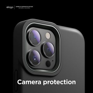 iPhone 13 Pro Max Glide Armor Case by elago Glide Armor Case Drop Protection, Shockproof Protective TPU Cover, Upgraded Shockproof, Mix and Match Parts, Enhanced Camera Guard - Dark Gray / Light Green - Image 7