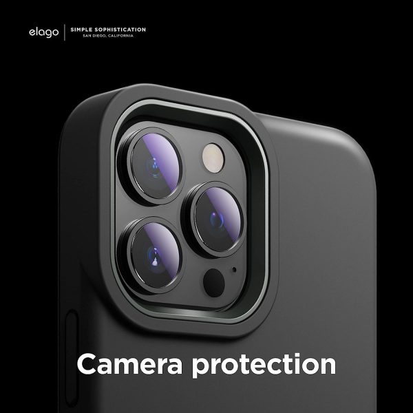 iPhone 13 Pro Max Glide Armor Case by elago Glide Armor Case Drop Protection, Shockproof Protective TPU Cover, Upgraded Shockproof, Mix and Match Parts, Enhanced Camera Guard - Dark Gray / Light Green - Image 7