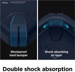 iPhone 14 Plus Armor Case by elago US Military Grade Drop Protection, Heavy-Duty Protective, Carbon Fiber Texture, Tough Rugged Design, Shockproof Bumper Cover - Jean Indigo - Image 3