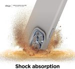 iPhone 13 Pro Max Glide Armor Case by elago Glide Armor Case Drop Protection, Shockproof Protective TPU Cover, Upgraded Shockproof, Mix and Match Parts, Enhanced Camera Guard - Stone / Light Blue - Image 9