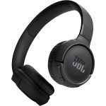JBL Tune 520BT Wireless On-Ear Headphones, with JBL Pure Bass Sound, Bluetooth 5.3 and Hands-Free Calls, 57-Hour Battery Life - Black - OP