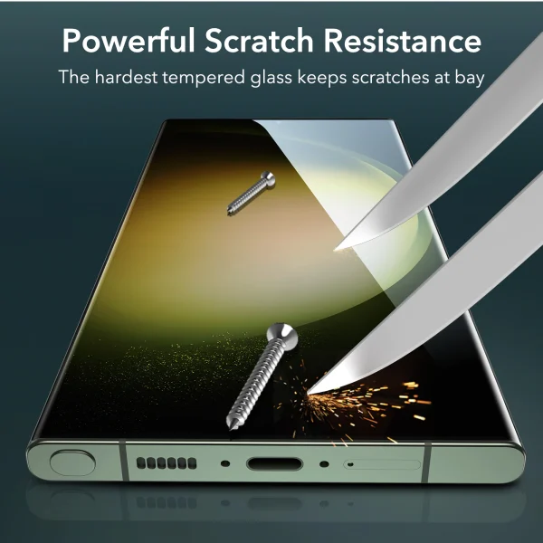 Galaxy S23 Ultra Tempered Glass, High Sensivity, Full Coverage Protector by ESR - Image 7