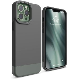 Dark Grey / Light Green
