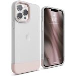 iPhone 13 Pro Max Glide Armor Case by elago Glide Armor Case Drop Protection, Shockproof Protective TPU Cover, Upgraded Shockproof, Mix and Match Parts, Enhanced Camera Guard - Clear / Lovely Pink