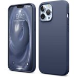 iPhone 13 Pro Max Liquid Silicon Case by elago Full Body Protective Cover, Shockproof, Slim Phone Case, Anti-Scratch Soft Microfiber Lining - Jean Indigo