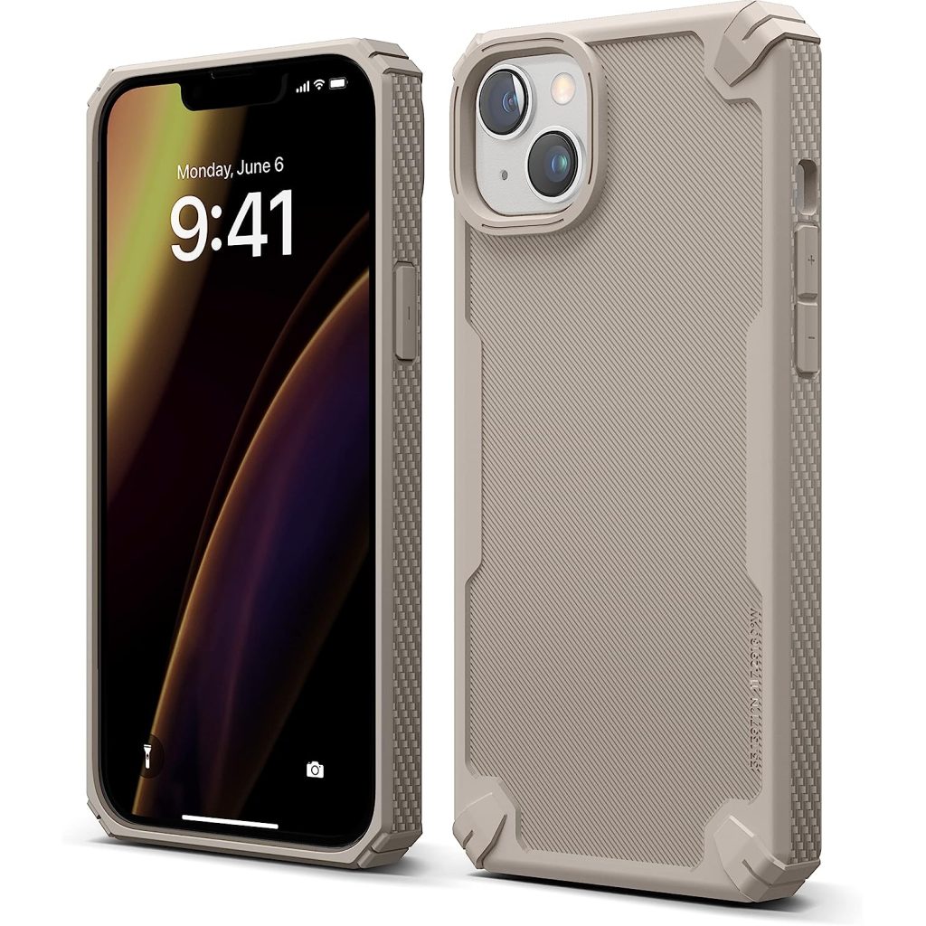 elago 14 plus armor case military sand