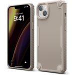 iPhone 14 Plus Armor Case by elago US Military Grade Drop Protection, Heavy-Duty Protective, Carbon Fiber Texture, Tough Rugged Design, Shockproof Bumper Cover - Military Sand