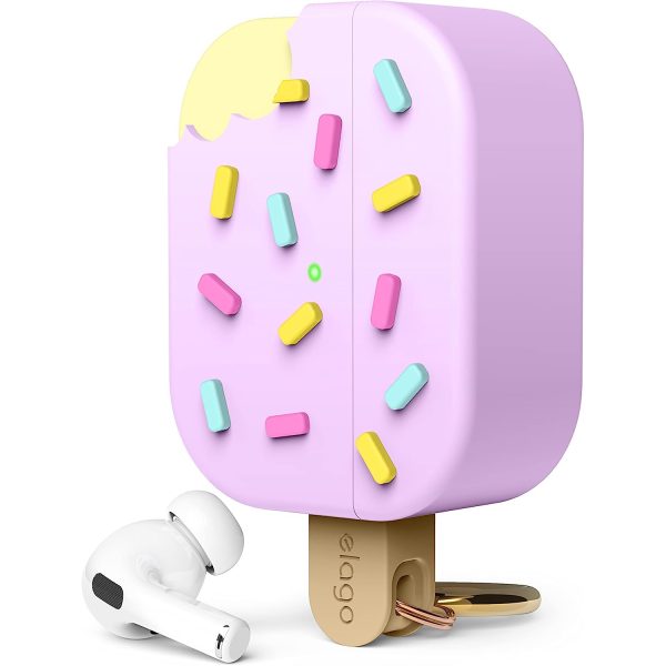 elago airpods pro 2 blueberry case ice cream case design Airpods Pro 2022 elago Ice Cream Design Case - Blueberry - Image 1