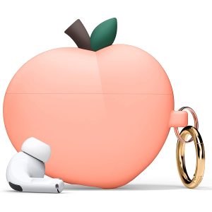 Airpods Pro 2022 elago Peach 3D Design Case