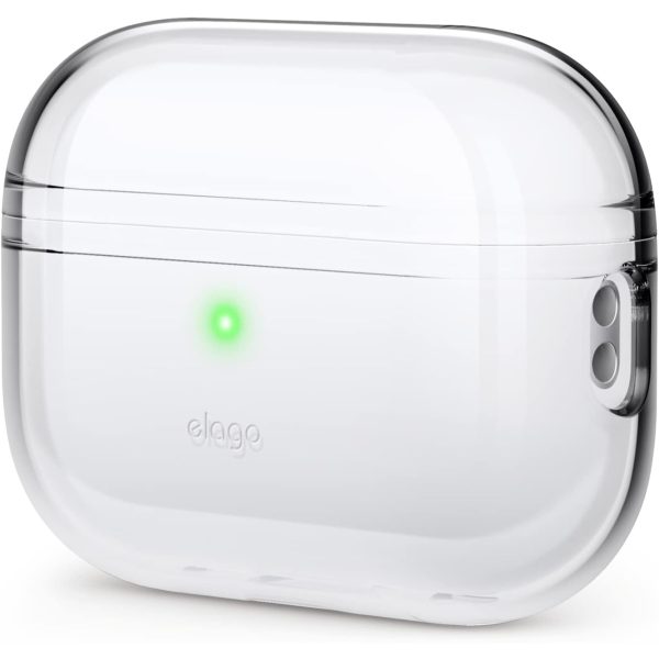 elago clear case transparent airpods pro 2 main Airpods Pro 2022 elago Clear Case Protective Case Cover, Shockproof, Wireless Charging, Reduced Yellowing - Transparent - Image 1