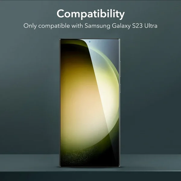 Galaxy S23 Ultra Tempered Glass, High Sensivity, Full Coverage Protector by ESR - Image 2