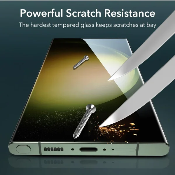 Galaxy S23 Ultra Tempered Glass, High Sensivity, Full Coverage Protector by ESR - Image 3