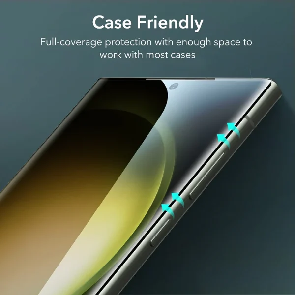 Galaxy S23 Ultra Tempered Glass, High Sensivity, Full Coverage Protector by ESR - Image 5