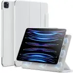 iPad Pro 11 2022 / 2021 / 2020 Rebound Magnetic Smart Case Convenient Magnetic Attachment Supports Pencil Pairing & Charging - Brilliant White