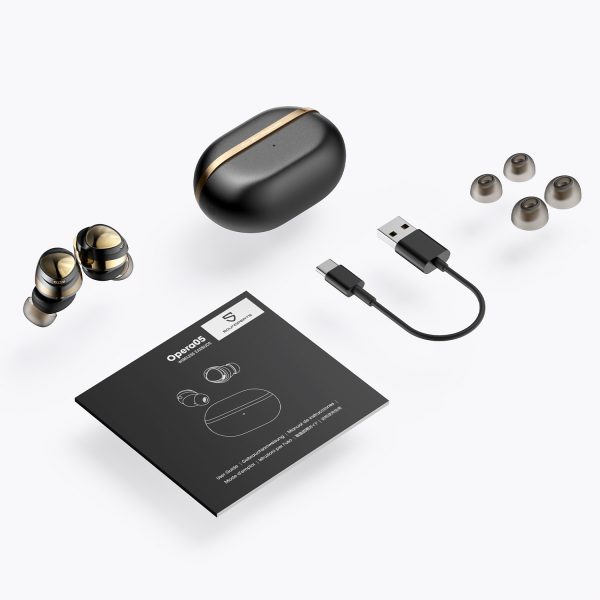 SoundPEATS Opera05 Wireless Earbuds with LDAC, High Resolution Audio, Active Noise Cancellation, Hybrid Dual Drivers & 33 Hours Battery Playtime - Black - BB - Image 9