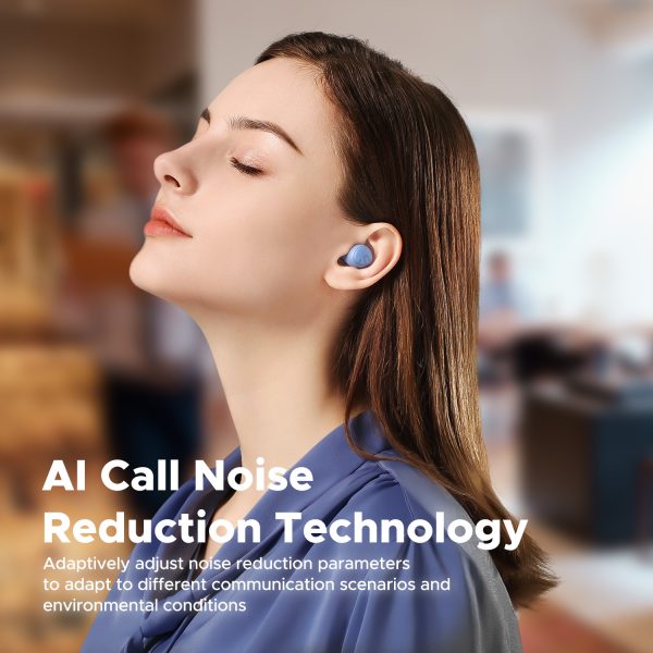 SoundPEATS Mini HS Wireless Earbuds AI Noise Cancelling Mic Bluetooth Headphones Hi-Res Audio with LDAC IPX4 - Purple - Image 3