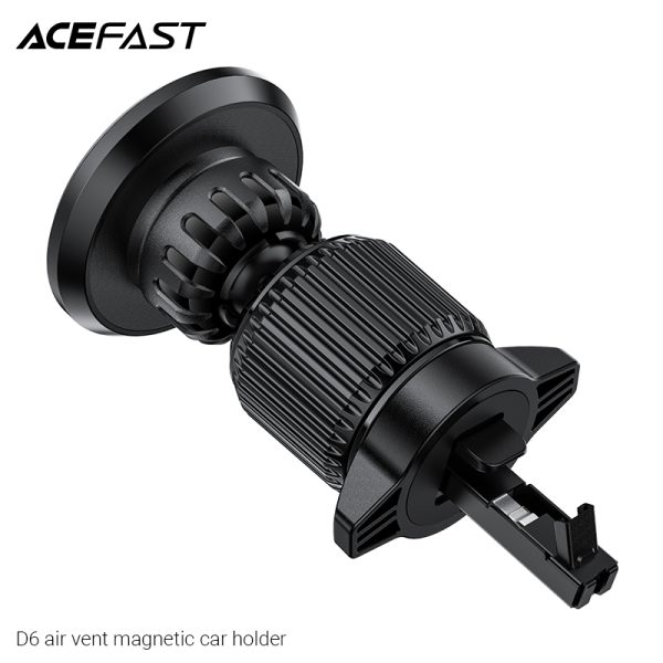 4 (3) Acefast Car Mount Magnetic Holder Air Vent Type - D6 - Black - Image 4