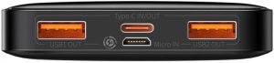 Baseus Bipow Power bank with Digital Display 10000mAh 20W -  Black - Image 2
