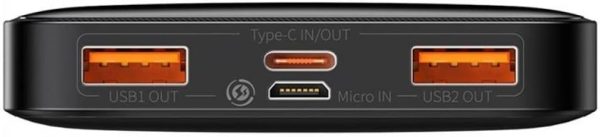 4158nKmfIRL._AC_SL1000_ Baseus Bipow Power bank with Digital Display 10000mAh 20W -  Black - Image 2