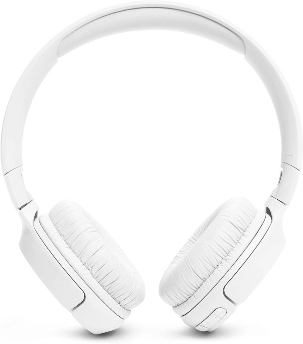 JBL Tune 520BT Wireless On-Ear Headphones with JBL Pure Bass Sound Bluetooth 5.3 and Hands-Free Calls 57-Hour Battery Life - White - Image 6