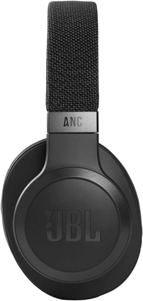 JBL Live 660NC - Wireless Over-Ear Noise Cancelling Headphones with Long Lasting Battery and Voice Assistant - Black - Image 5