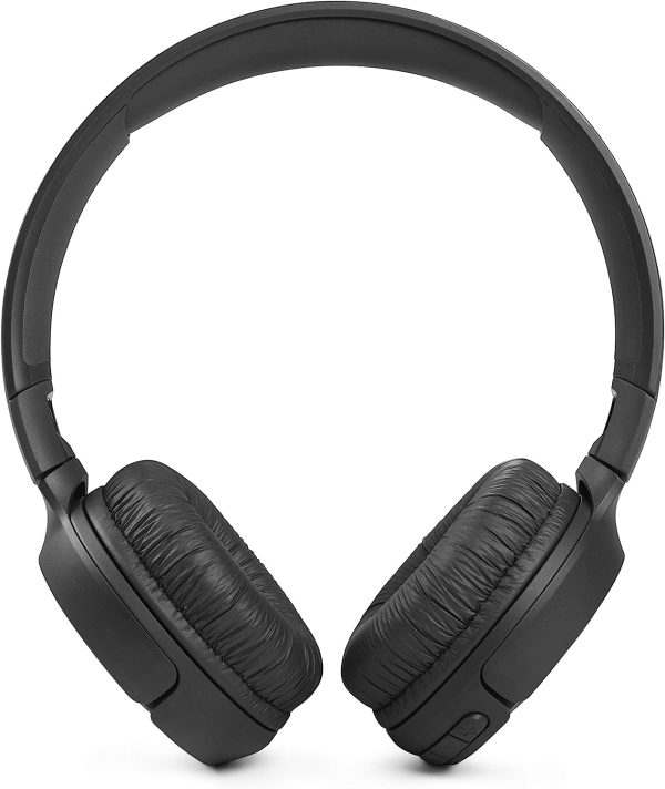 JBL Tune 510BT Wireless On-Ear Headphones with Purebass Sound - Black - Image 4