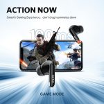 EarFun Air Mini 2 Wireless Earbuds Bluetooth Earbuds with 2 Mics Lightweight Ture Wireless Earbuds with 10mm Driver TWS Earbuds with Game Mode USB-C Fast Charge 24Hrs Long Playtime - Black - Image 4