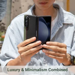Galaxy Z Fold 5 PITAKA Air Case Ultra Slim Aramid Fiber Fusion Weaving -  Overture - Image 3