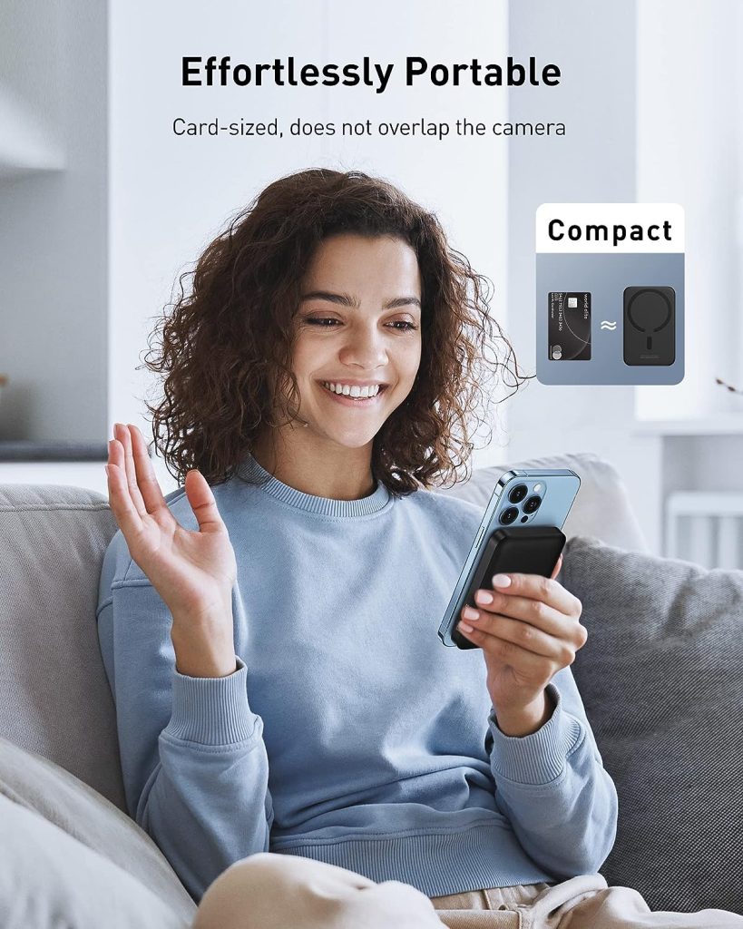 Baseus Wireless Charging Power bank 6000mAh Black