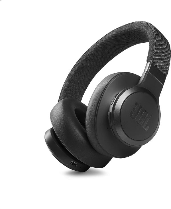81w+PnJsJoL._AC_SL1500_ JBL Live 660NC - Wireless Over-Ear Noise Cancelling Headphones with Long Lasting Battery and Voice Assistant - Black - Image 1