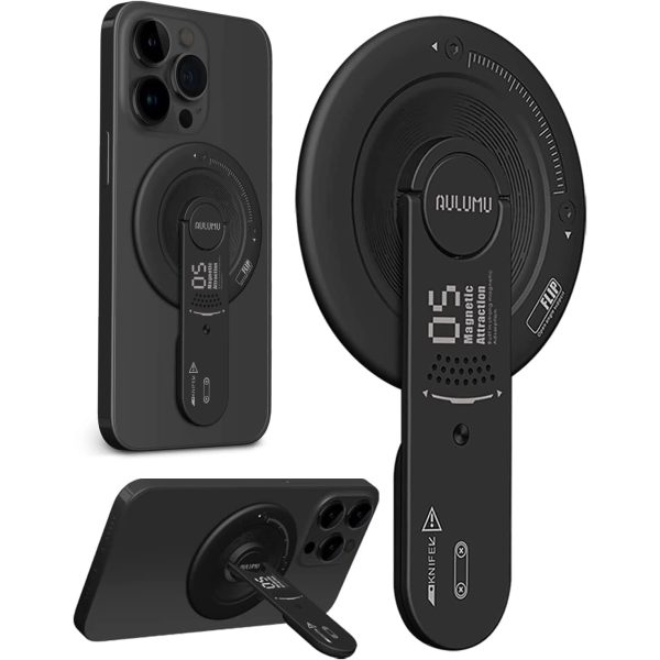 aulumu 4 in 1 magnetic stand Aulumu G05 4 in 1 MagZero MagSafe Phone Grip