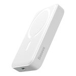 Baseus Magnetic Mini Wireless Fast Charge Power Bank 10000mAh 20W - White