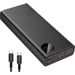 Baseus Adaman Power Bank Metal Digital Display Quick Charge 20000mAh 65W - Black