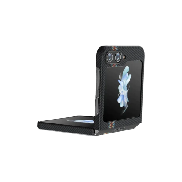 magezcase3-flip5-rhapsody-3_980x980_15bbded7-b5dd-4987-a272-e98253a69b88 Galaxy Z Flip 5 PITAKA MagEZ Case 3  Fusion Weaving MagEZ Case 3 - Rhapsody - Image 3