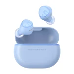 SoundPEATS Mini HS Wireless Earbuds AI Noise Cancelling Mic Bluetooth Headphones Hi-Res Audio with LDAC IPX4 - Purple