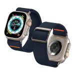Spigen Lite Fit Ultra Band Designed for Apple Watch Ultra 2 / 1 49mm & Apple Watch Series 10/ 9 / 8 / 7 / 6 / 5 / 4 / 3 / 46mm / 45mm / 44mm / 42mm Nylon Solo Loop AMP05984 - Navy