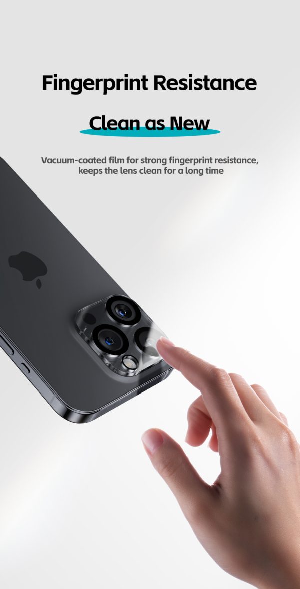 1 (12) iPhone 15 Pro Max / iPhone 15 Pro Camera Lens Protector KR Coated by Benks - 1 PACK - 6948005994129 - Image 12