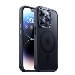 iPhone 15 Pro Max Mist Magnetic Case by Benks, Magsafe Compatible - Black - 6948005994358
