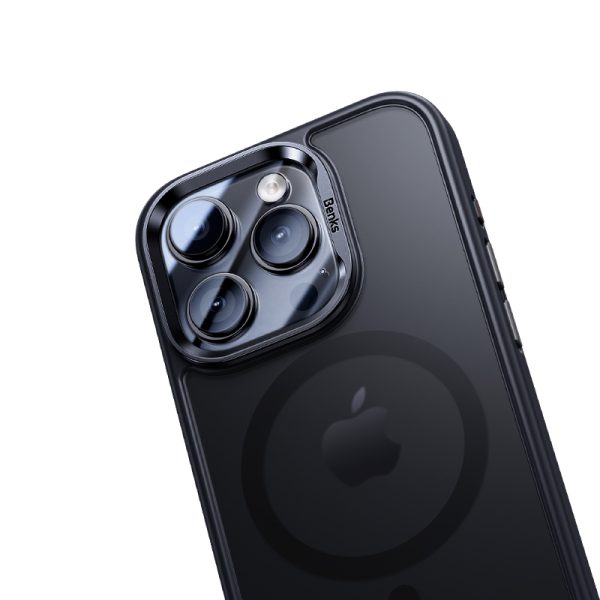 iPhone 15 Pro Max Mist Magnetic Case by Benks, Magsafe Compatible - Black - 6948005994358 - Image 5