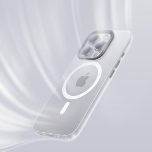 iPhone 15 Pro Max Lucid Magnetic Case by Benks, Magsafe Compatible - White - 6948005994310 - Image 3