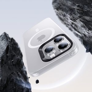 iPhone 15 Pro Max Lucid Magnetic Case by Benks, Magsafe Compatible - White - 6948005994310 - Image 6