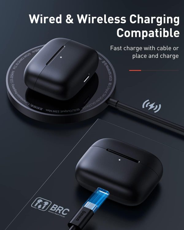 61+16l1d7hL._AC_SL1500_ Baseus Bowie M2 Plus with ANC True Wireless Earphones - Black - Image 3